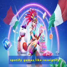 spotify games like receiptify